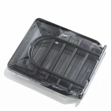 1pc Organiseur De Bureau En Maille Métallique,organiseur De Documents Peu Encombrant,Étagère Métallique. – Image 3