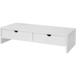 Réhausseur D'écran Support De Moniteur écran Ergonomique Support , Ordinateur Portable Ou écran TV,SoBuy®BBF02-W