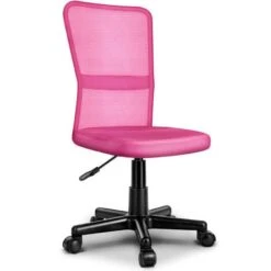 TRESKO Chaise De Bureau ROSE, Fauteuil De Bureau - Hauteur Réglable - Pivotante