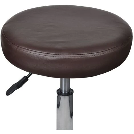 Tabouret De Bureau Marron – Image 2
