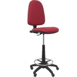 Ayna Bali Tabouret Marron Roues De Parquet