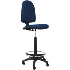Tabouret Ayna Similpiel Bleu Marine