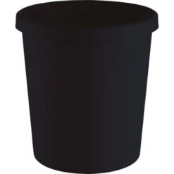 Corbeille à Papier 18 L Noir 331mm Recycling K-Stoff