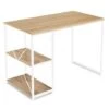Bureau Droit DETROIT Design Industriel Métal Blanc
