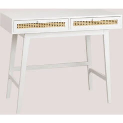 Bureau En Bois Ralik Colors Design SKLUM Blanc