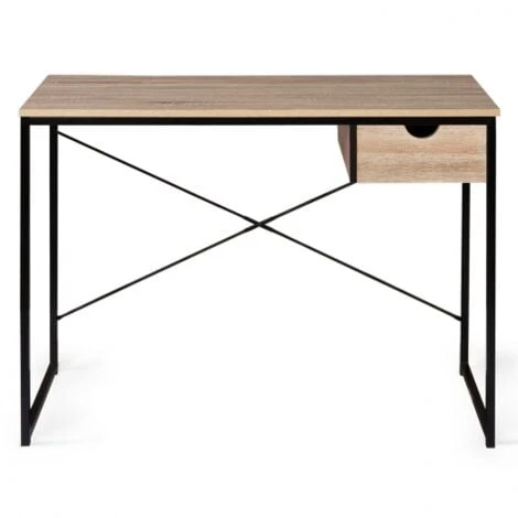 Bureau 1 Tiroir Latéral DETROIT Design Industriel – Image 3