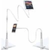 MINKUROW Support De Tablette À Col De Cygne, Support De Tablette Support Réglable Rotation À 360 ° Support De Téléphone Mobile Flexible À Bras Longs Support De Tablette Pour Ipad Mini, Iphone, Samsung