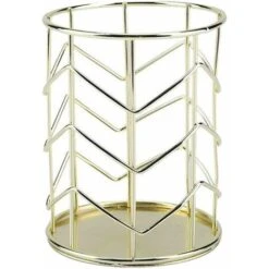 1 Paquet De Porte-stylet En Métal De Style Nordique, Crayon à Sourcils, Pinceau De Maquillage, Porte-stylo De Stockage De Rouge à Lèvres, Accessoires Photo De Décoration Créative Pour Salon Et Coiffeu