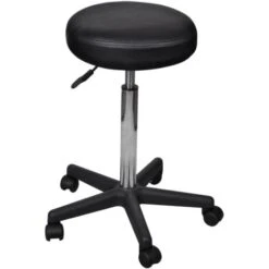 Tabouret De Bureau Tabouret De Travail | Tabouret Ergonomique Noir 24503