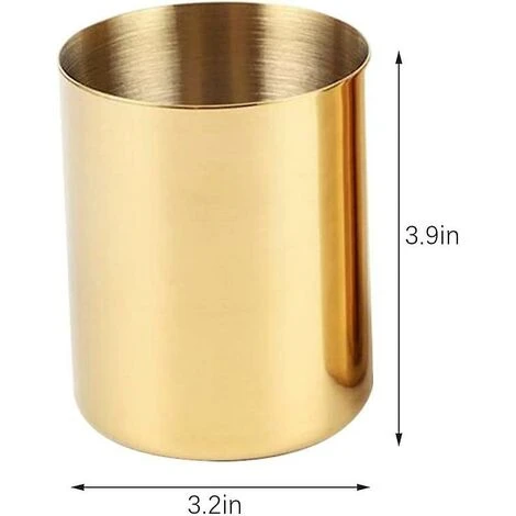 Porte-stylo, Organisateur De Bureau Crayon Maquillage Porte-pinceau Fleur Vase Stockage Tasse Pour Bureau Maison Accessoires Organisateur Gold1pcs â Image 2