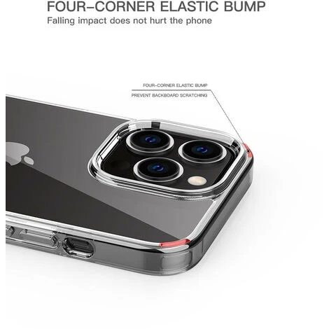 Coque Pour Apple IPhone 11 (2019), 6,1 Pouces, (HD Clear) Housse De Pare-chocs Transparente Antichoc, Dos Transparent Anti-rayures – Image 5