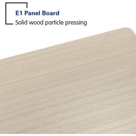 Soges Bureau D'ordinateur Portable Réglable En Hauteur, Support D'ordinateur Portable, Bureau D'ordinateur Sur Roulettes, Table D'appoint Mobile 60 X 40 X 71-90 Cm, érable Blanc 05-1-60MP – Image 4