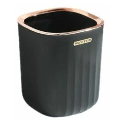 Poubelle De Table Sans Couvercle Avec Anneau De Pressage Petit Panier En Papier Noir