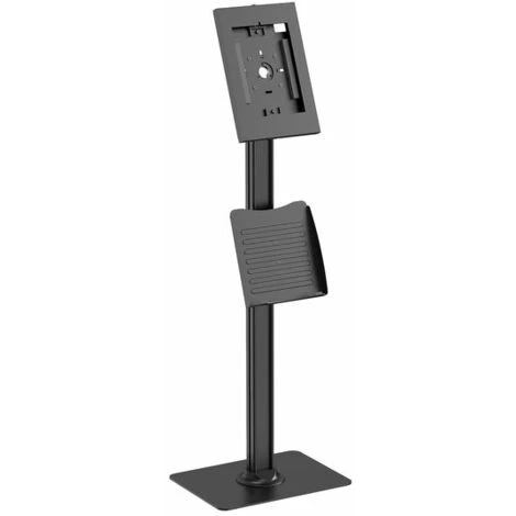 Support Sur Pied Universel Pour Tablette Apple Et Samsung 9.7''-11'' Avec Porte-brochures Noir – Image 2