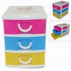 Petite Coffre De Tiroirs 3 Tiroirs 115x13x9cm