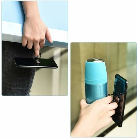 Aceyoon Anneau De Téléphone Portable Support Doigt Support De Téléphone Portable Chat Rotation À 360 Degrés Support De Téléphone Portable Doigt Chat Smartphone Doigt Support De Téléphone Portable Comp – Image 5
